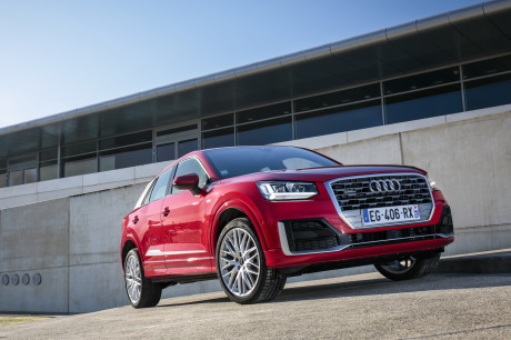 statique avant du nouveau audi q2 tdi