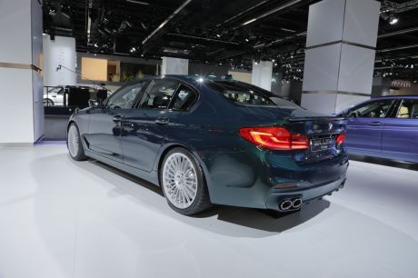 Alpina BMW D5S salon Francfort 2017 3/4 arrière