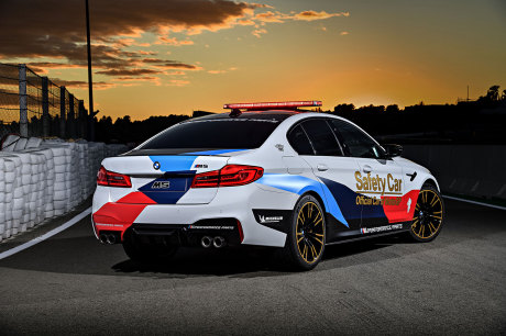 BMW M5 safety car motoGP