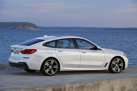 BMW Série 6 GT blanche