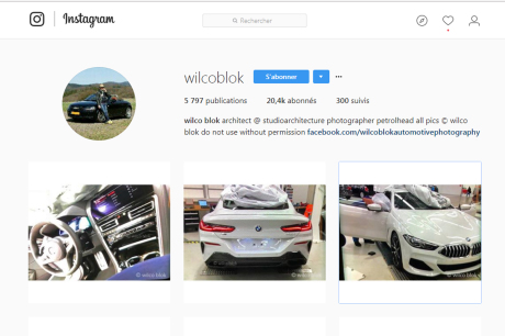 Instagram BMW Série 8 Coupé