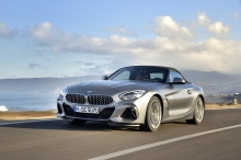 BMW Z4 gray lane front left