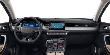 Citroën C5 2017 restylée Shanghai chinoise vue planche de bord