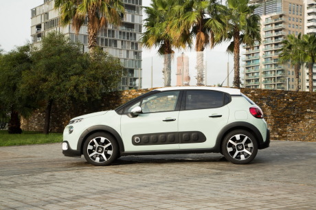 La Citroën C3 atteint désormais 4,00 m de long. Elle est aussi moins haute.