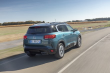 Citroen C Aircross blue green Dolly back re re re re