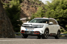 Citroën C5 Aircross rear view rear view white