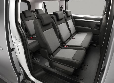 Citroën SpaceTourer 2016 sièges rang 2
