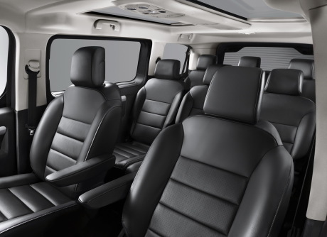vue intérieure Citroën SpaceTourer 2016