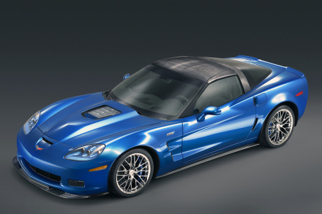 corvette ZR1 bleue