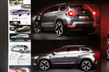 Dacia Duster 2 dessins design