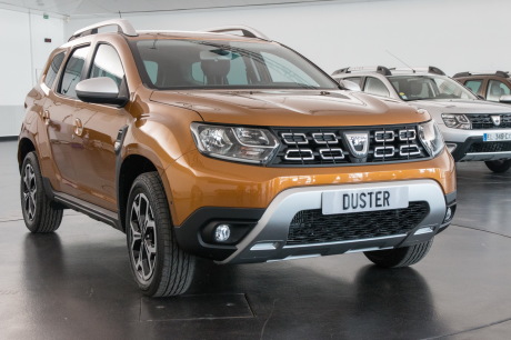 Dacia Duster 2 vue avant orange