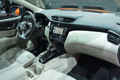 Nissan Rogue Sport vue de la planche de bord