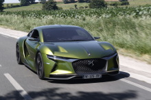 DS E-Tense Concept vue avant roulante