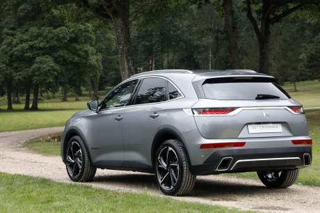DS7 Crossback vue arrière gris
