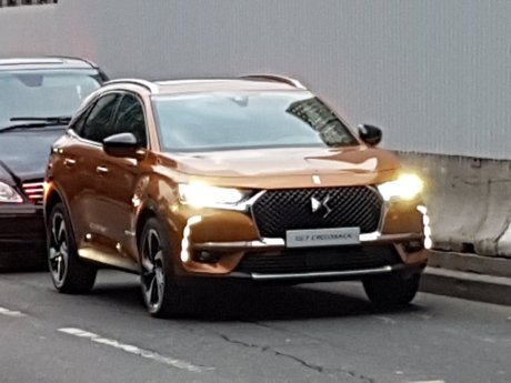 première photo du suv premium DS7 Crossback 2017