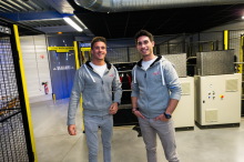 Nelson Panciatici et Paul-Loup Chatin, deux des trois pilotes officiels de l'Alpine-Signatech A450b.