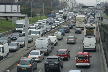 embouteillage périphérique paris