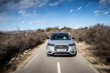 DS3 Crossback E-Tense The first gray rear axle
