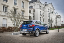 Renault Kadjar blue 2019 Wave static rear right