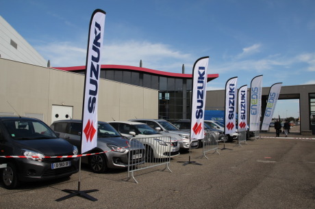 centre d'essai salon automobile de Lyon 2017 Suzuki