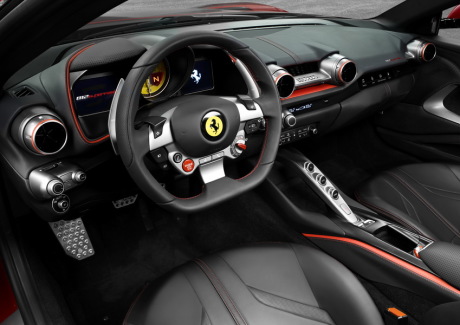 planche de bord Ferrari 812 Superfast