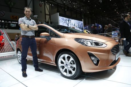 La Ford Fiesta septième génération au salon de Genève 2017.