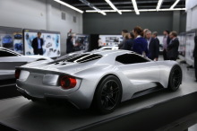Découverte de la nouvelle Ford GT 2016 dans le centre de développement de Dearborn.