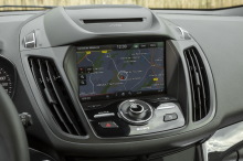 Ford Kuga 2016 Titanium vue de l'écran centrale tacile de 8 pouces