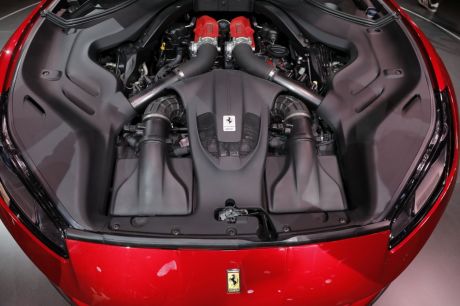 Moteur de la ferrari portofino