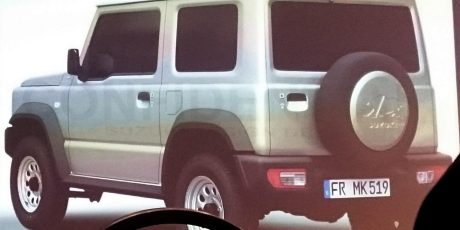 Futur Suzuki Jimny 2019 3/4 arrière