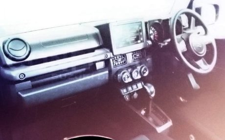 Futur Suzuki Jimny 2019 planche de bord