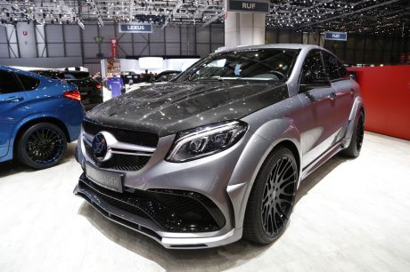 ... alors que celle du Mercedes GLE Coupé, lui aussi remanié par le "sorcier" allemand, atteint 680 ch !