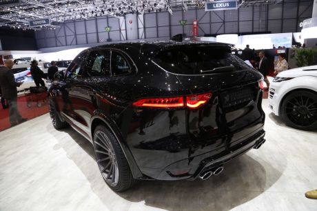 La version Hamann du Jaguar F Pace paraît, elle, un peu plus aboutie.