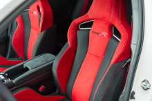 sièges avant Honda Civic Type R 2017 blanche studio