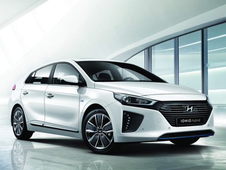 Hyundai Ioniq (2016) vue avant