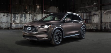 Infiniti QX 50 2 2018 vue avant gris