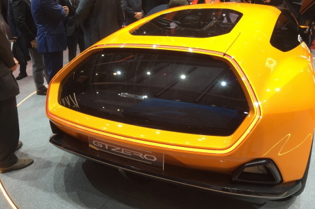 Italdesign GTZero arrière genève 2016