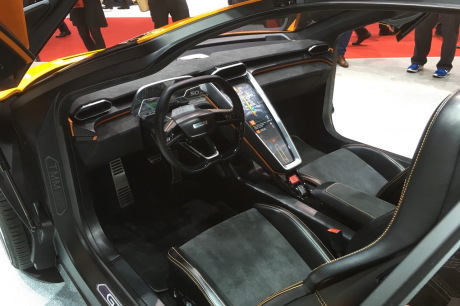 Italdesign GTZero intérieur genève 2016