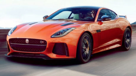 Jaguar F-Type SVR avant