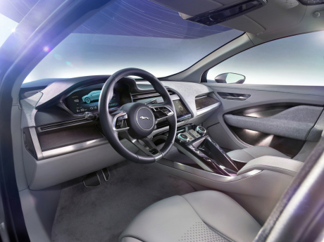 Jaguar I-Pace Concept vue de la planche de bord