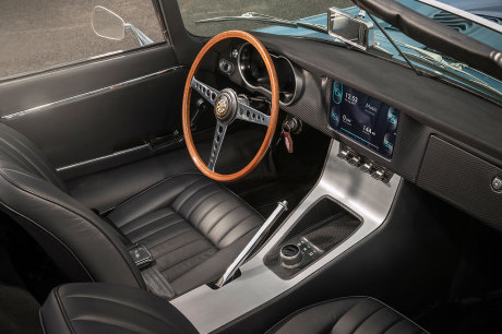 Jaguar Type E Zero intérieur