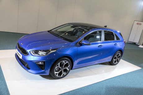 Vue en hauteur Kia Ceed 2018