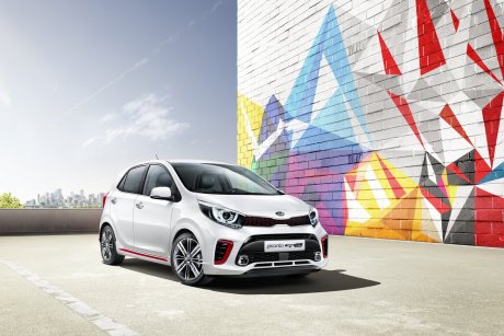 Kia Picanto 2017 vue avant couleur blanche