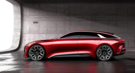 Kia pro_cee'd concept vue de profil rouge