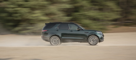 vitesse avec le land rover discovery 2017