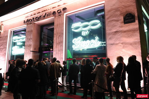 Gucci et Fiat présentent 500byGucci à Paris