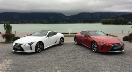 lexus LC500 et lexus lc500h sport +
