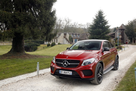 Mercedes GLE Coupé vue avant