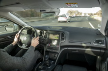 Renault Méganane Zen view on board