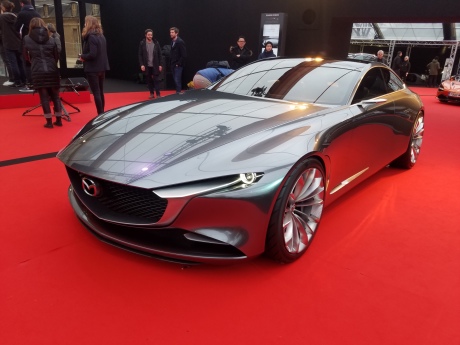 Mazda Vision Coupé Concept 2017 gris vue avant